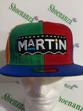Headgear Classics Hat HGC Fitted Martin Lawrence Red Green Blue Orange Cap 7 1/2